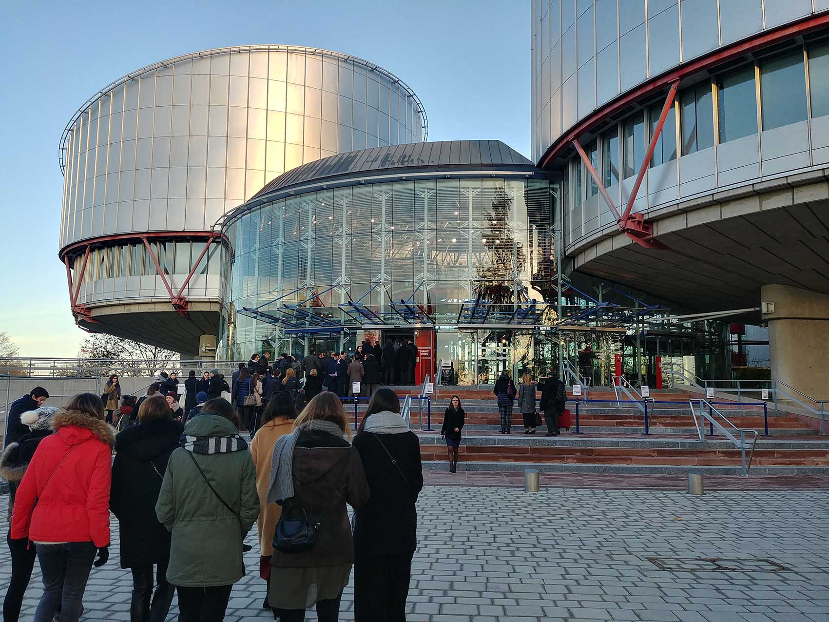 Groupe Study Tour Strasbourg  CEDH 2017