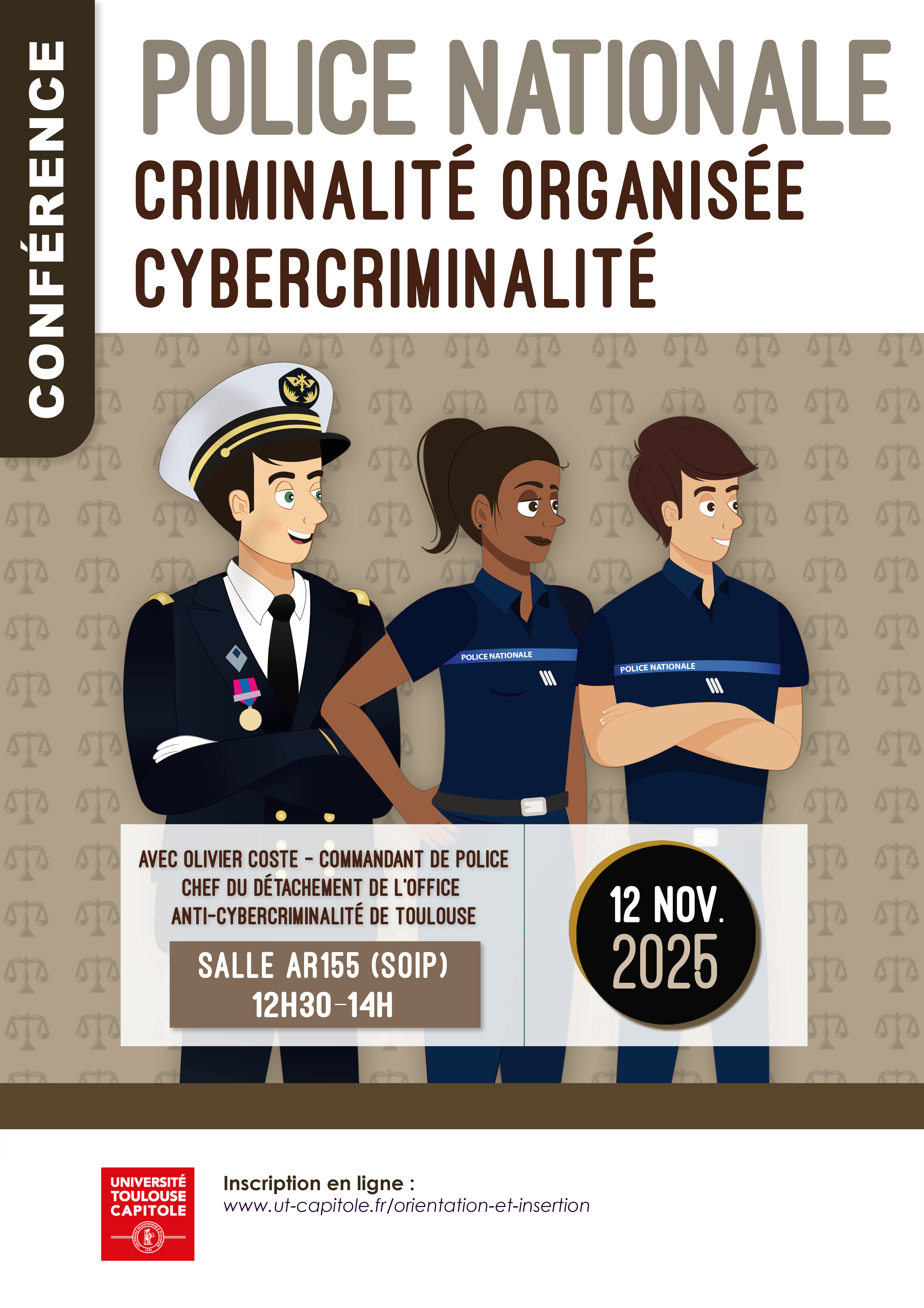 Police nationale : criminalité organisée, cybercriminalité