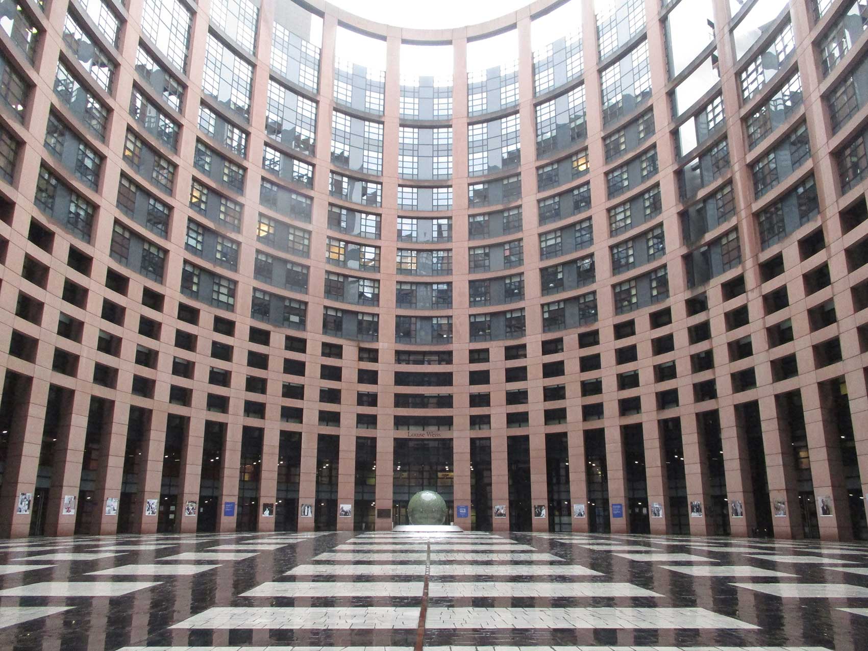 Parlement européen intérieur Strasbourg
